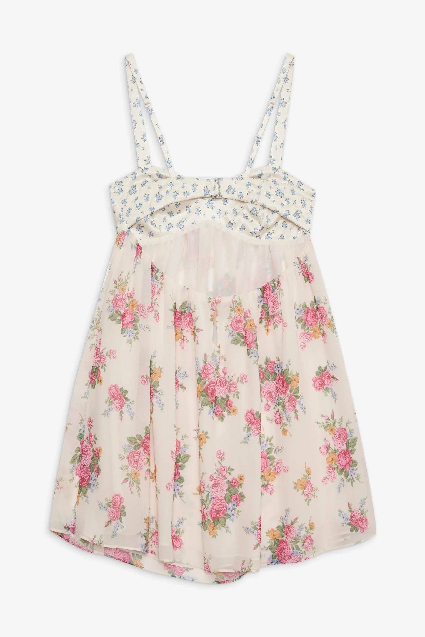 Amandine Silk Mini Dress 8