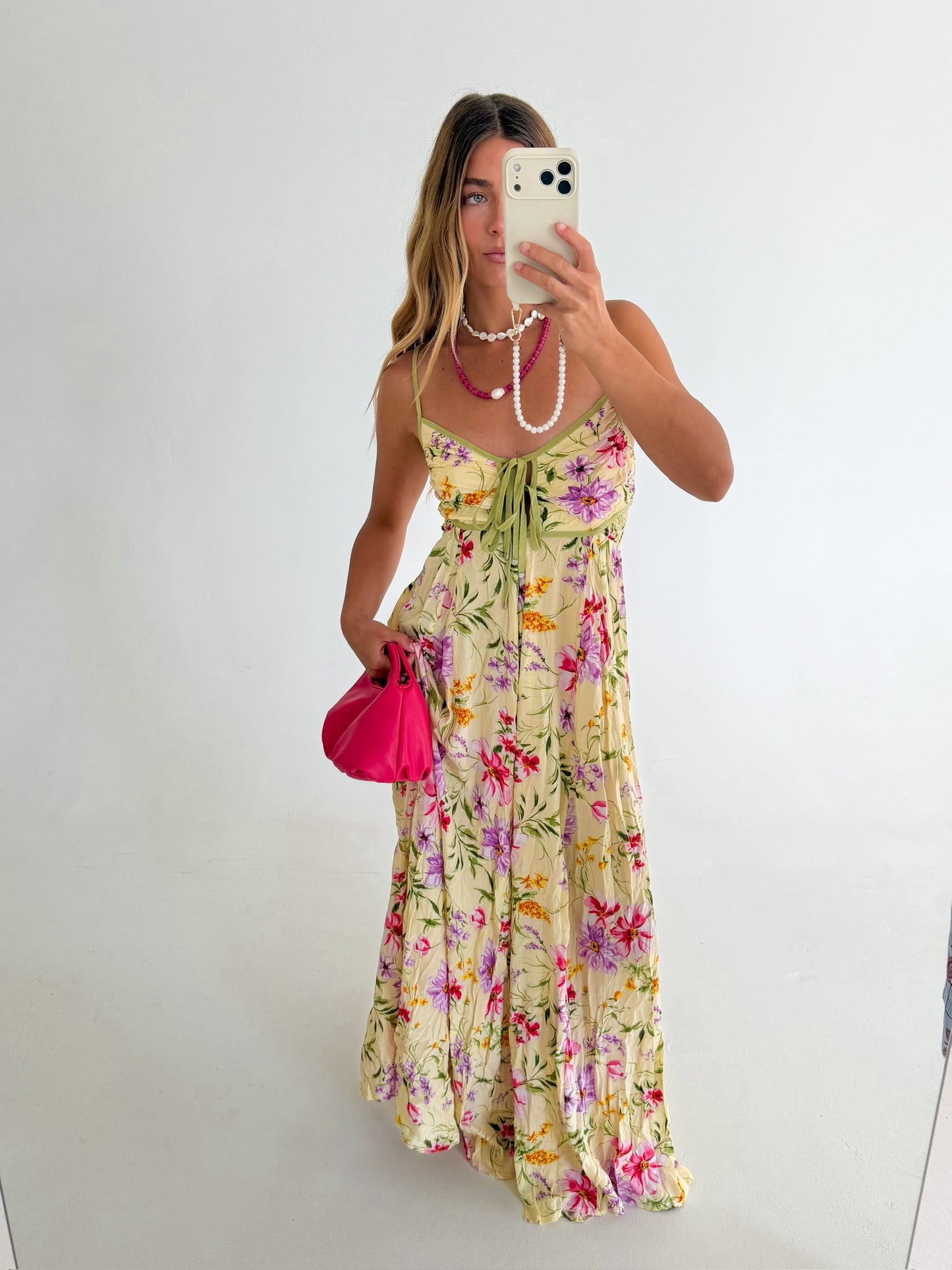 Maggie Floral Maxi Dress Butter Multi 3