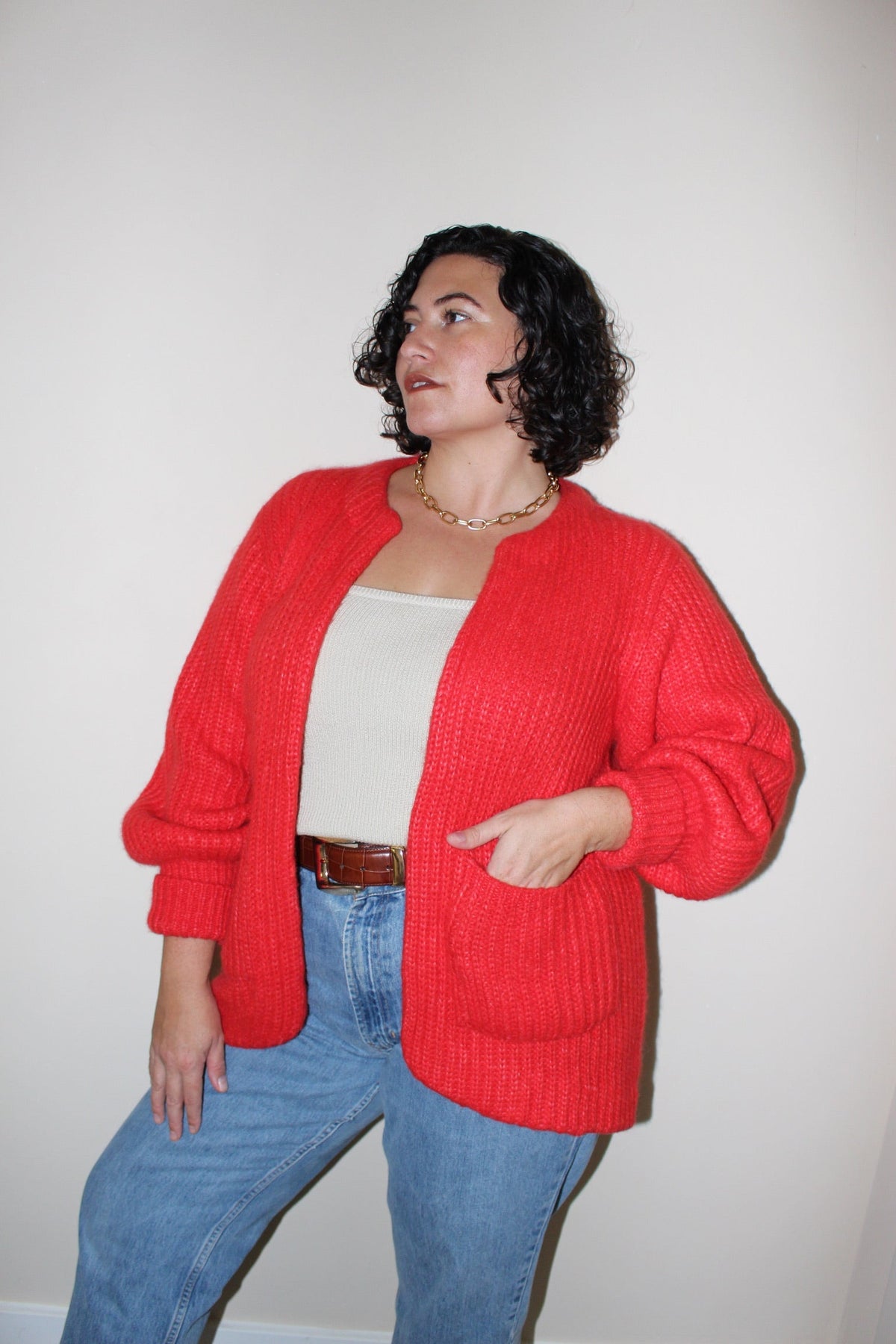Dylan Knit Sweater Cardigan Ash 10