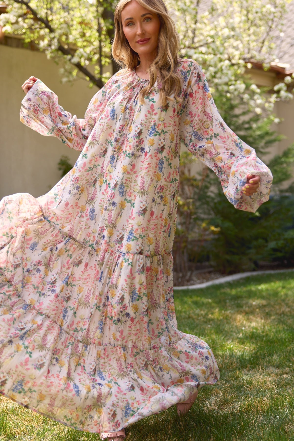 Imogen Floral Dress Cordelia Floral 1