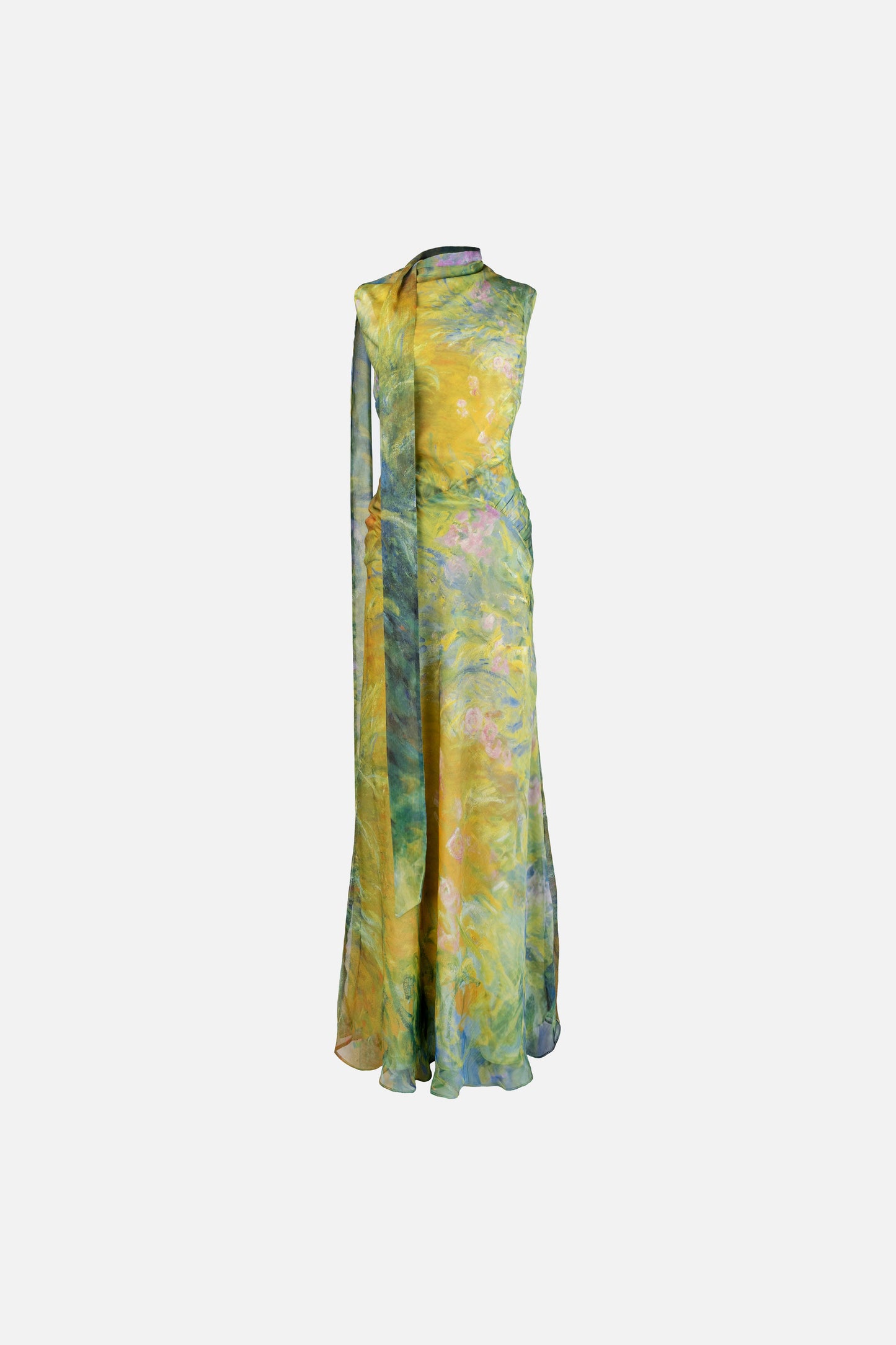 Iris Silk Maxi Dress 2