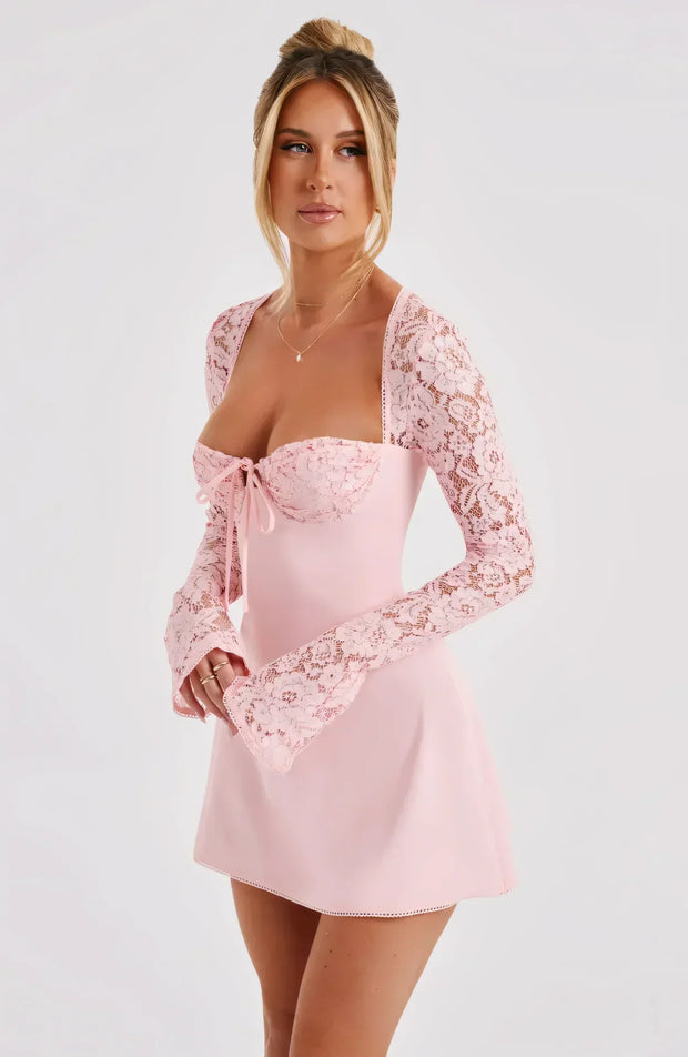 Isabella Elegant Mini Dress