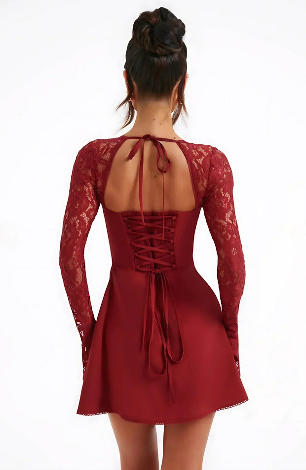Isabella Elegant Mini Dress