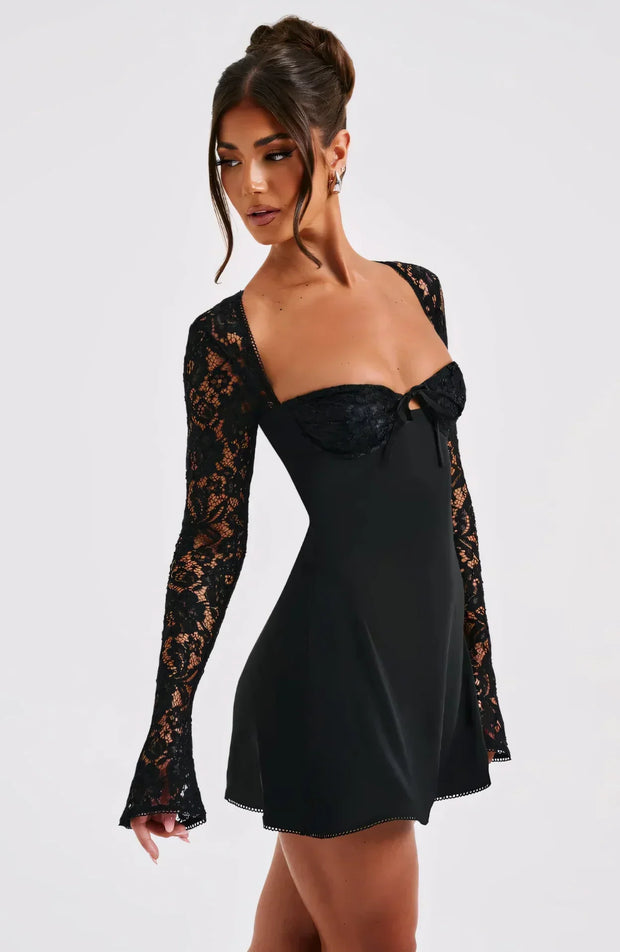 Isabella Elegant Mini Dress