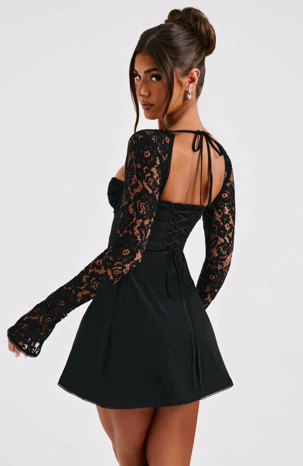 Isabella Elegant Mini Dress