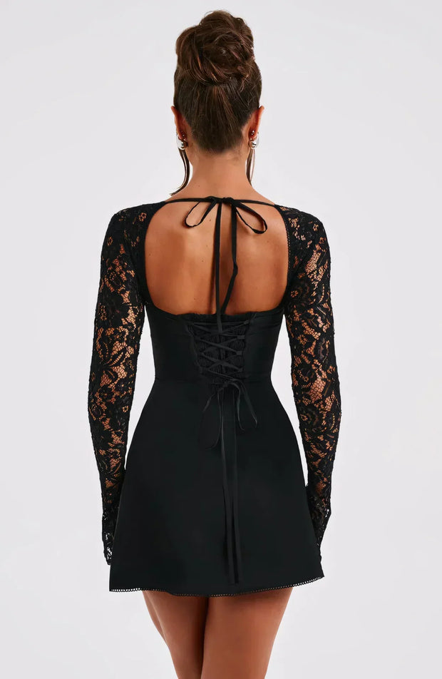 Isabella Elegant Mini Dress