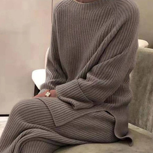 Valentina Knit Sweater Dress Multi 1