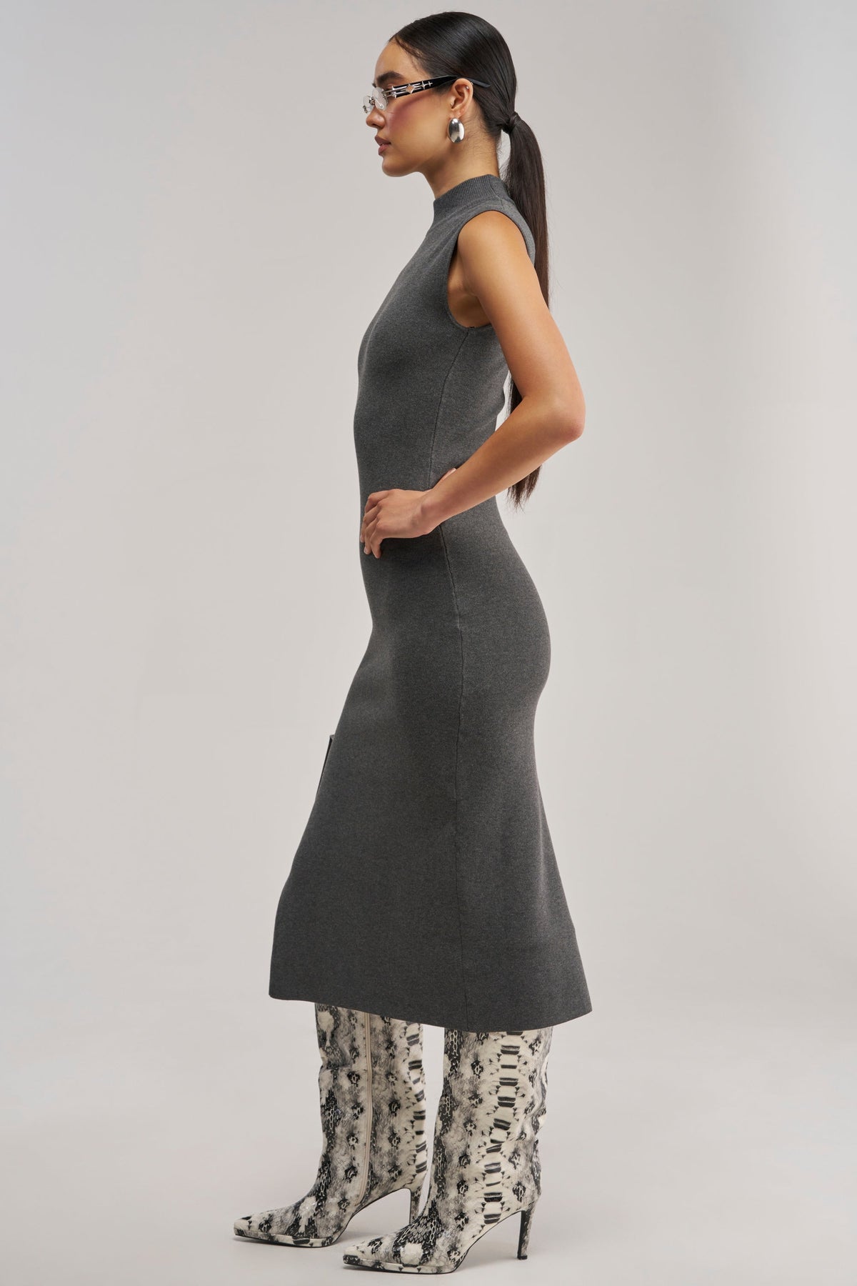 Audrey Knit Sleeveless Dress Multi 4