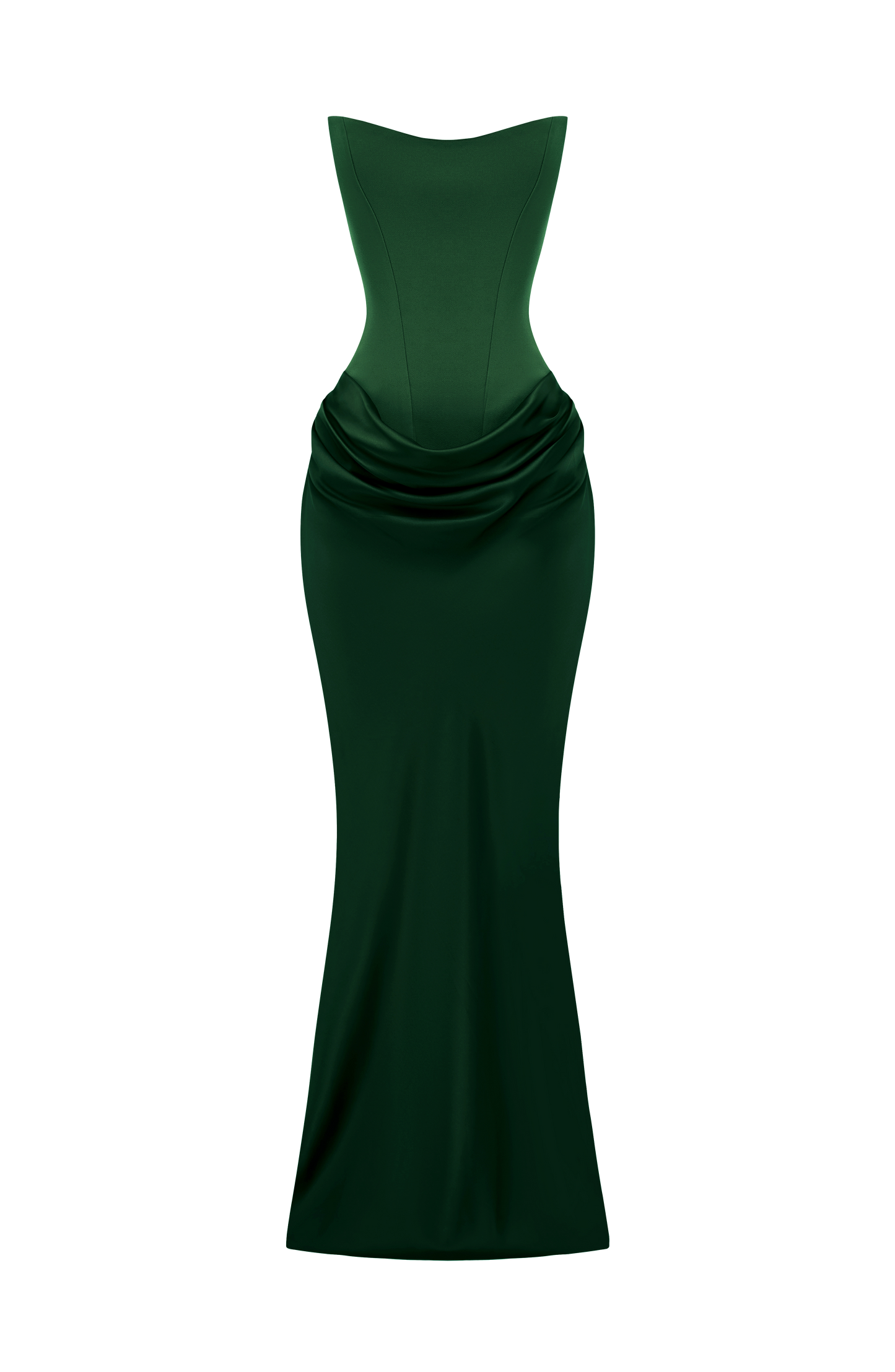 Maggie Navy Maxi Dress Emerald 8
