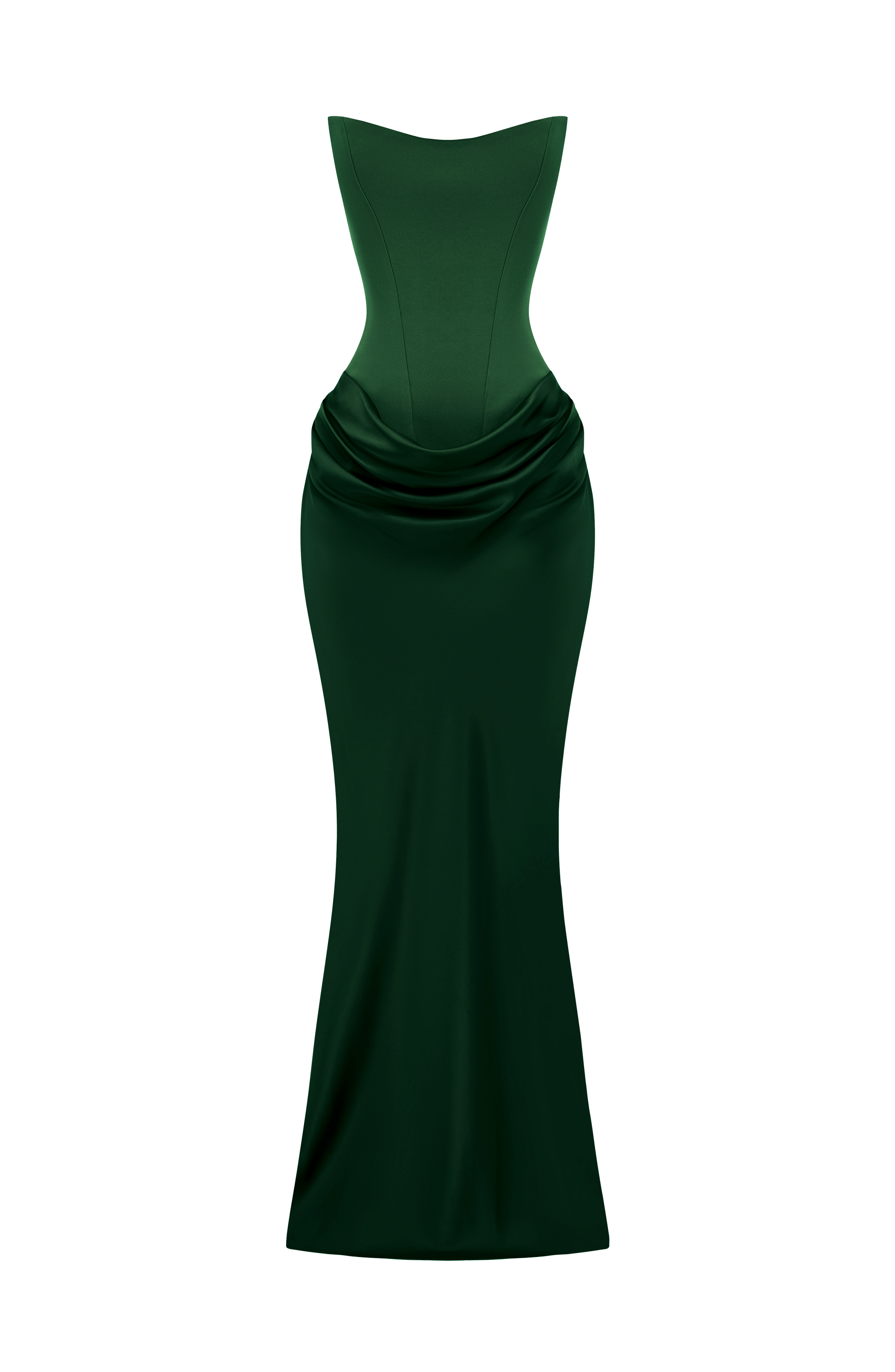 Maggie Navy Maxi Dress Emerald 8