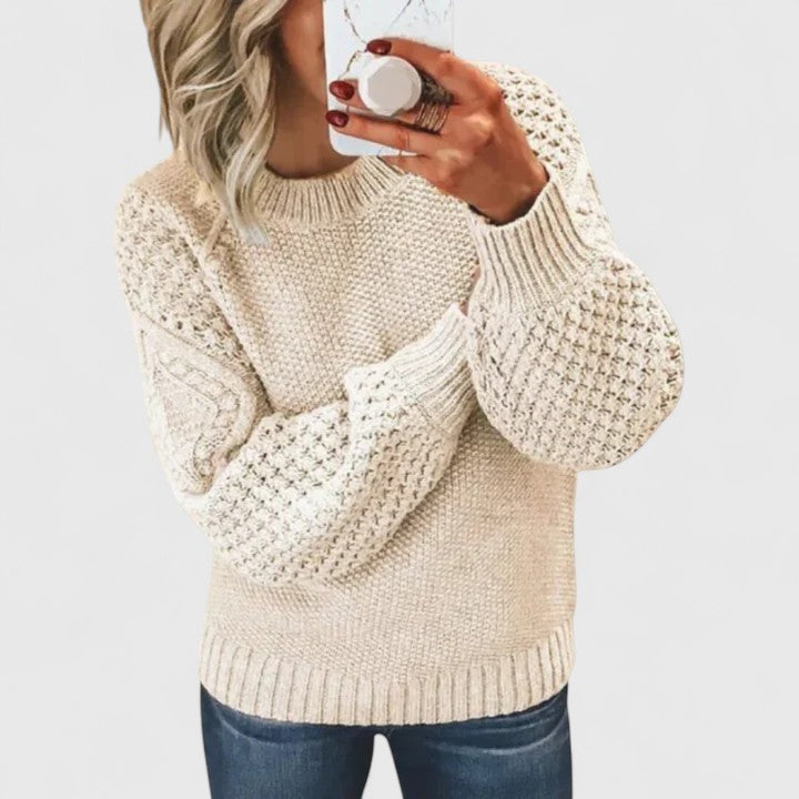 Celeste Knit Sweater Dress Violet 4