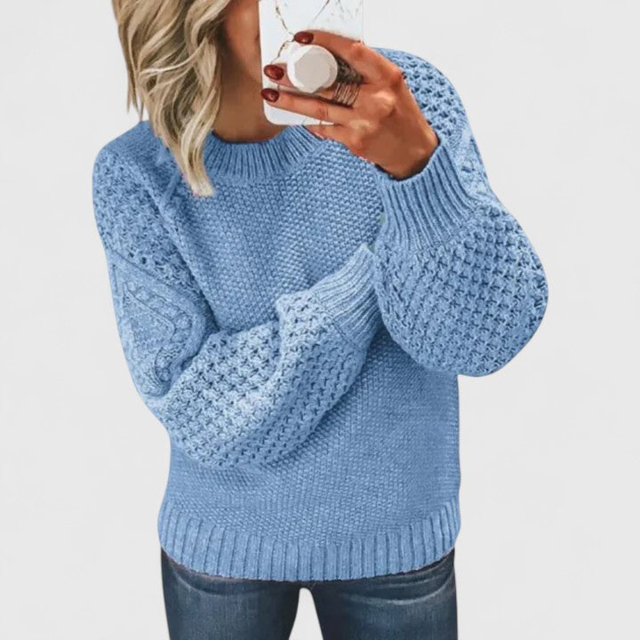 Celeste Knit Sweater Dress White 5