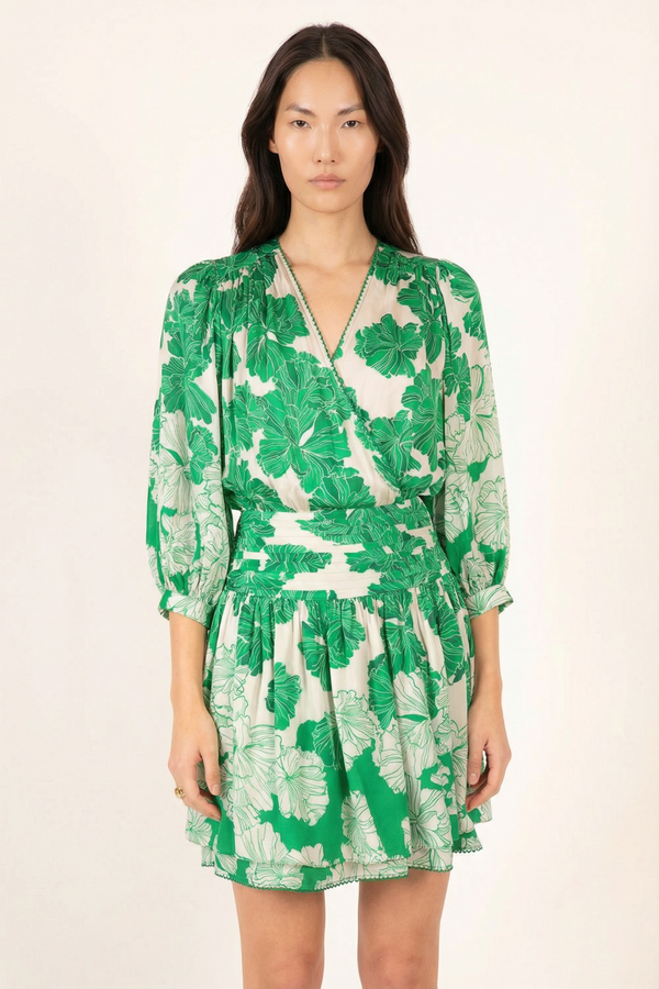 Colleen Jacquard Mini Dress