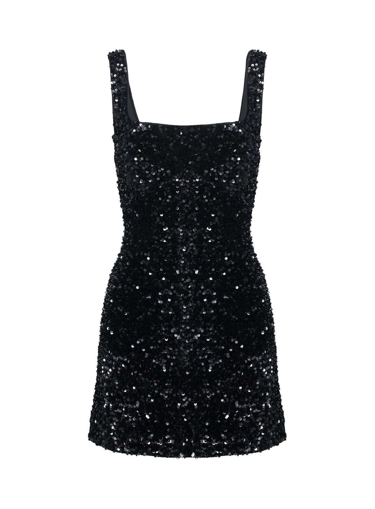 Lucia Sequin Mini Dress BLACK 8
