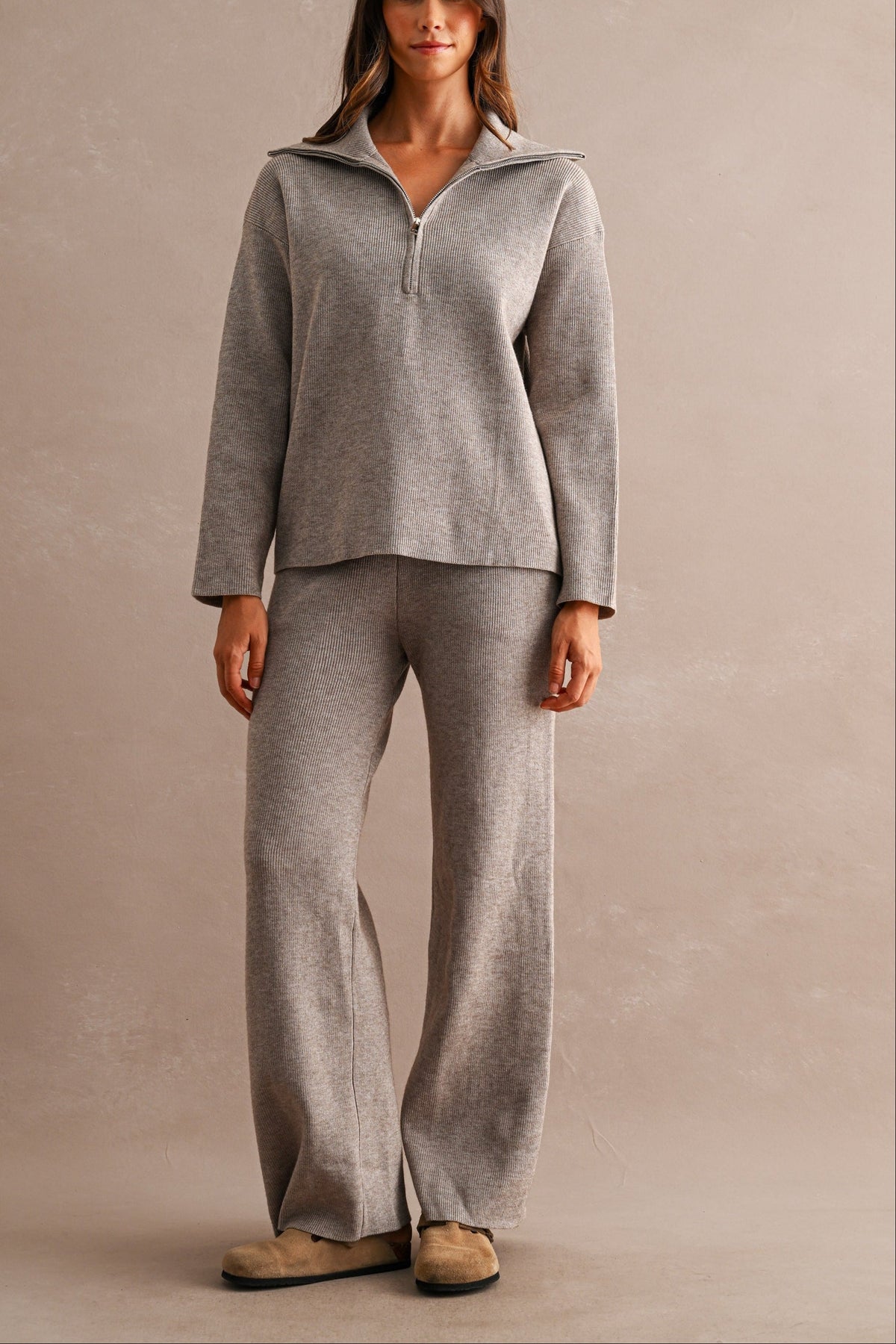 Margot Knit Two-Piece Set Mocha 7