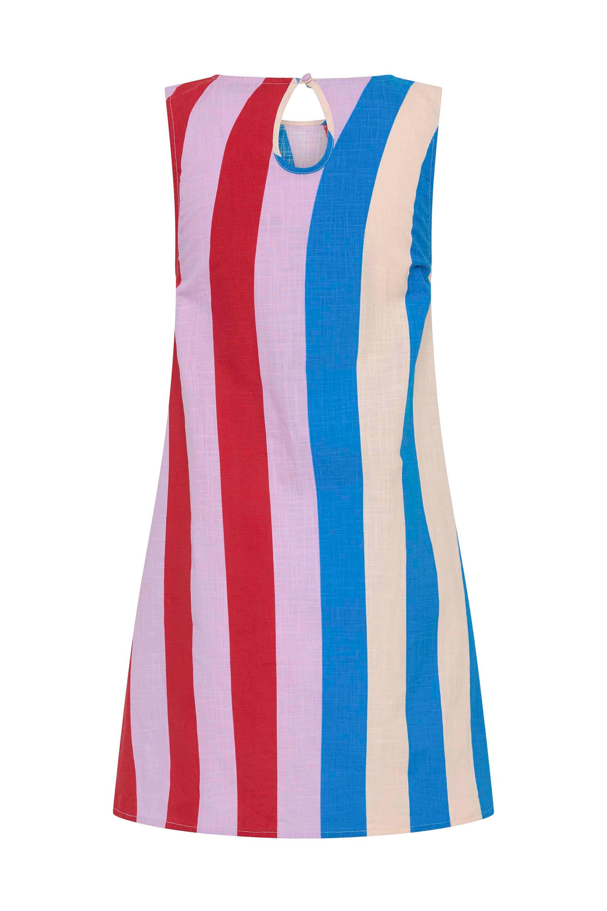 Margot Silk Mini Dress in Spritz Spritz 11
