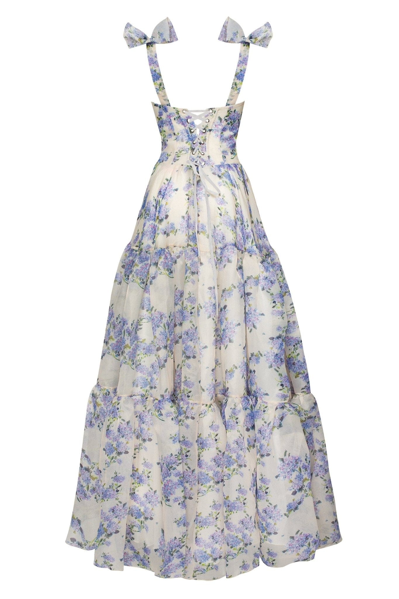 Valentina Floral Maxi Dress strap dress 4