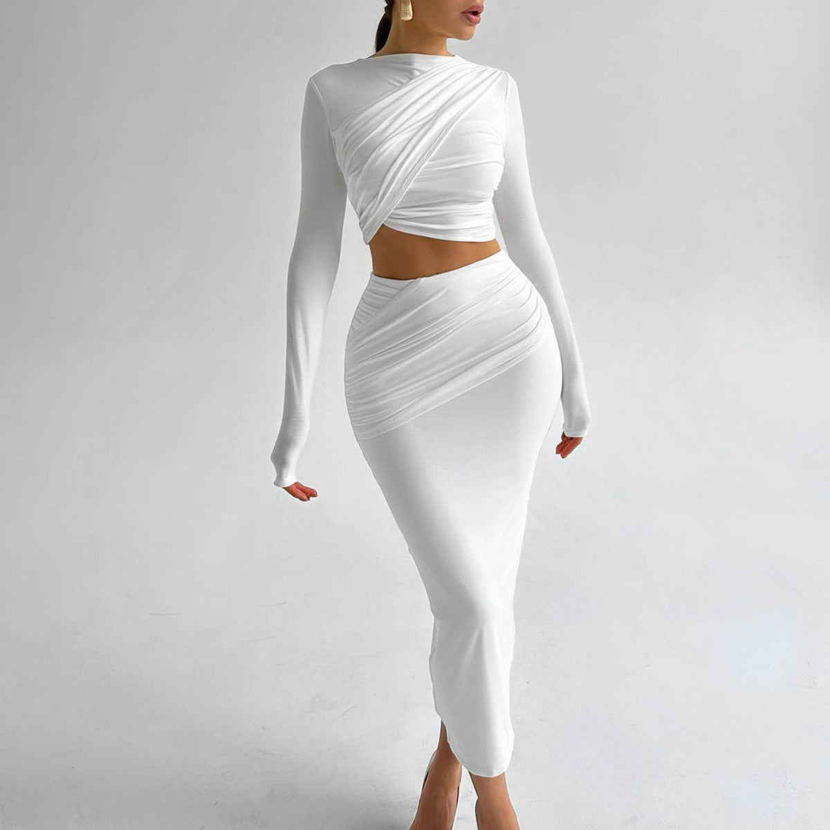 Isabelle Two-Piece Midi Set Multi 6