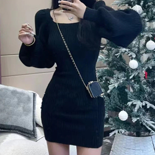 Rose Knit Midi Dress Rose 6