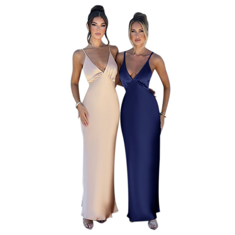 Evangeline V-Neck Maxi Dress Multi 16