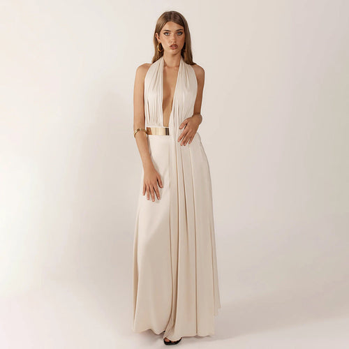 Margot V-Neck Maxi Dress Multi 1