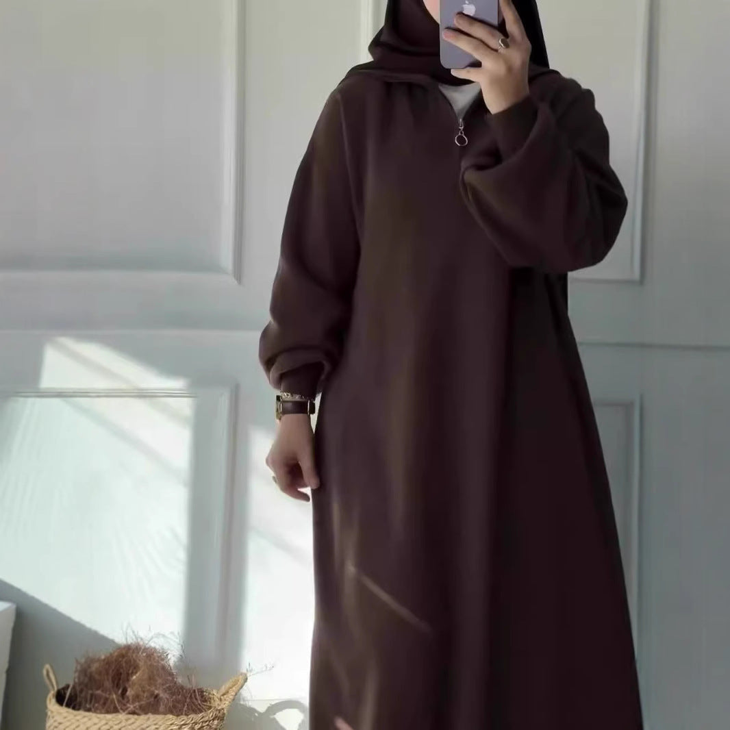 Riley Relaxed Hoodie Dress Multi 4