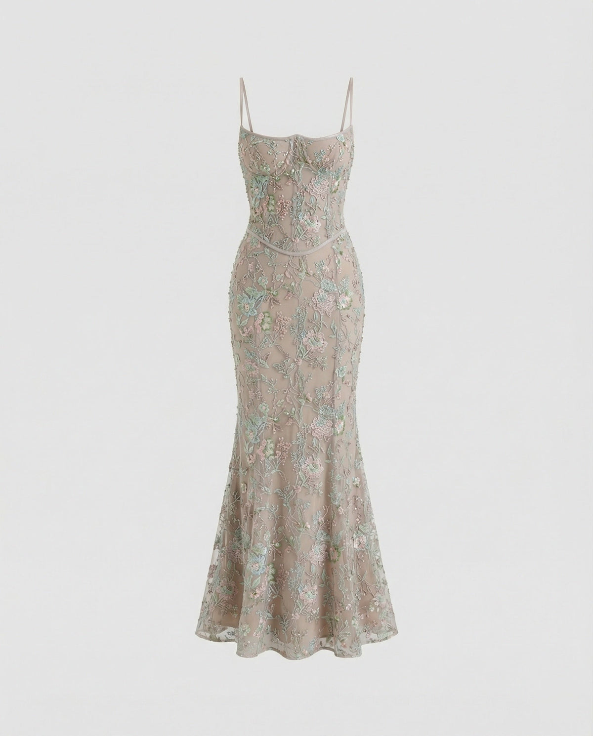 Isabelle Lace Maxi Dress Multi 4