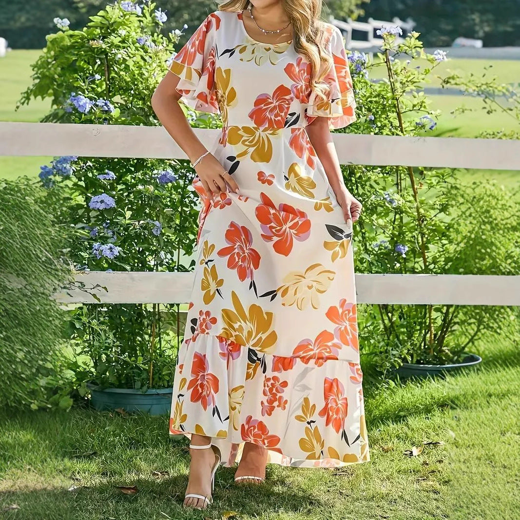 Isabelle Satin Maxi Dress Multi 2
