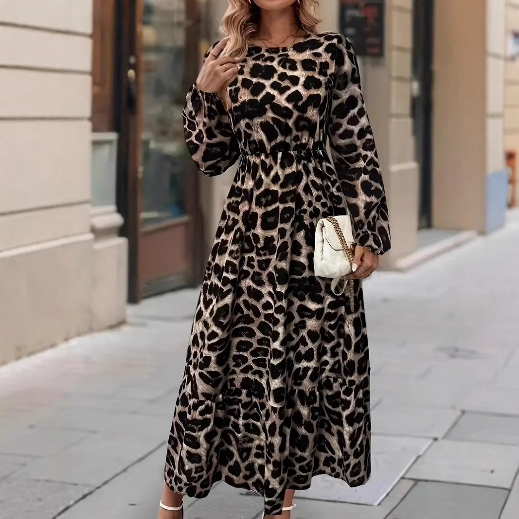 Isadora Leopard Maxi Dress Multi 2