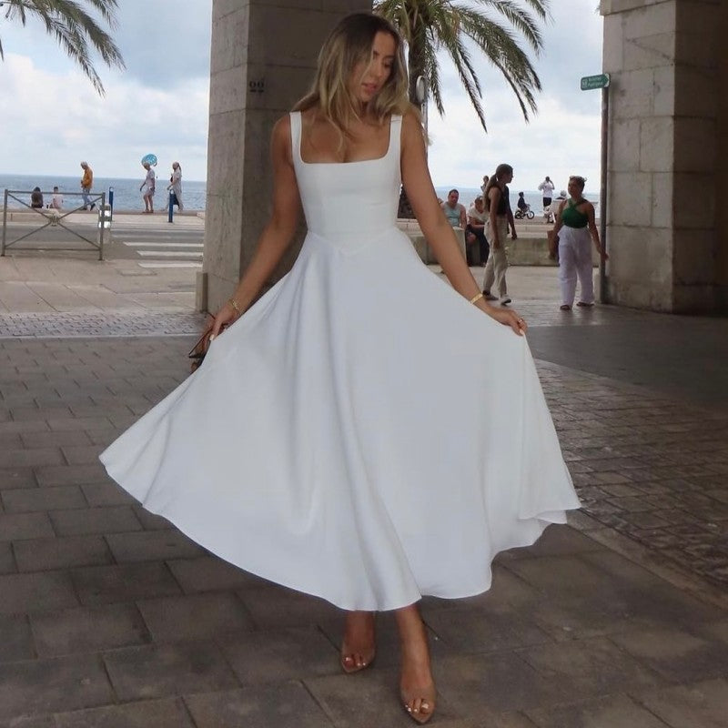 Isadora A-Line Maxi Dress Ausschnitt 1