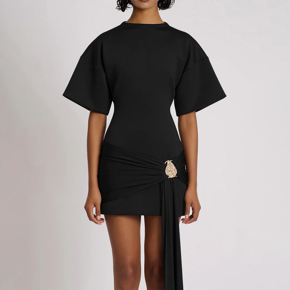 Adelaide Wrap Midi Dress Applikation 3