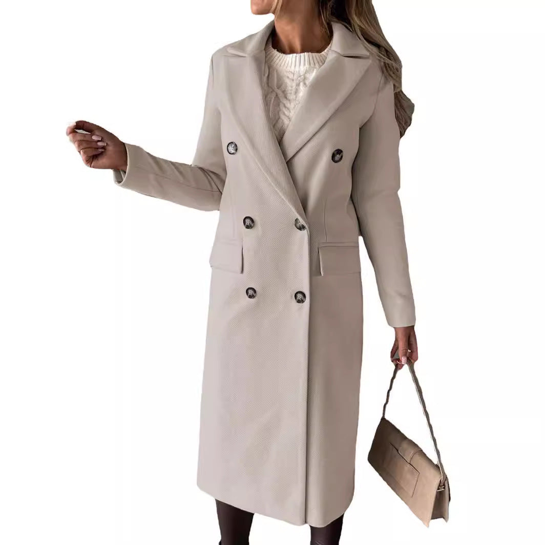 Rosalie Double-Breasted Coat Dress Multi 13
