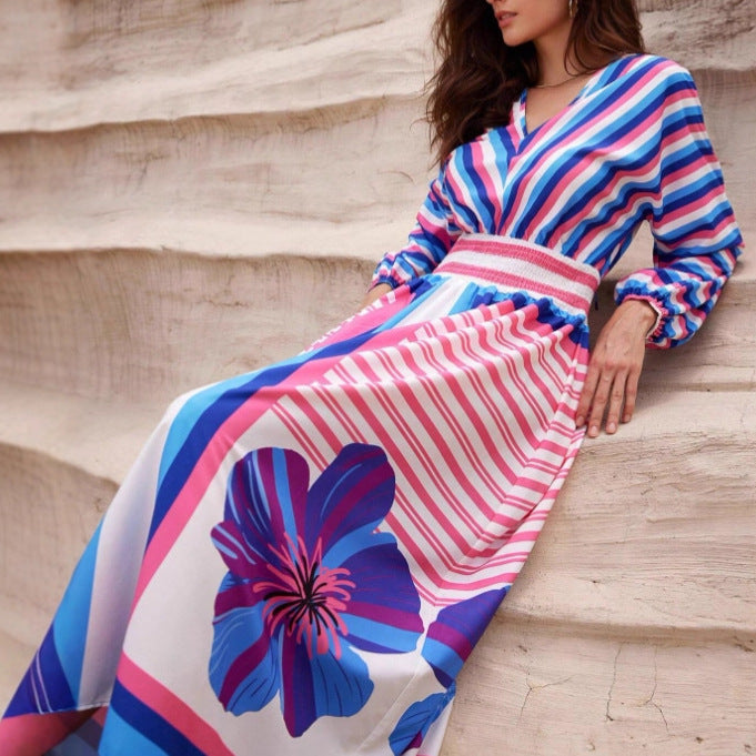Valentina Floral Maxi Dress Floral 4