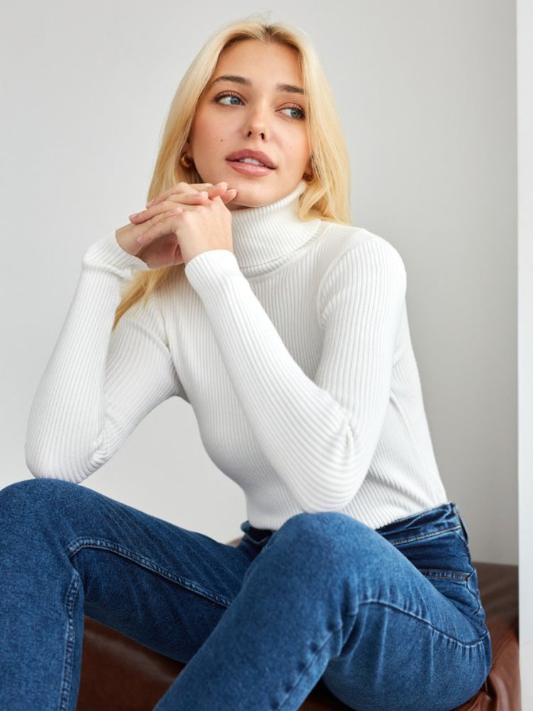 Eleanor Turtleneck Sweater Wine Red 6
