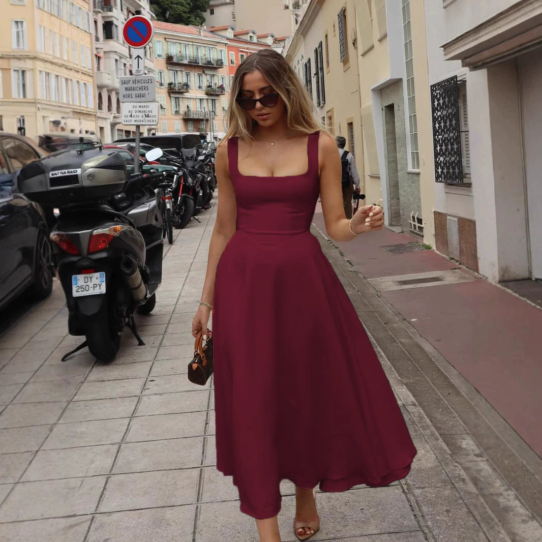Isadora A-Line Maxi Dress Ausschnitt 9