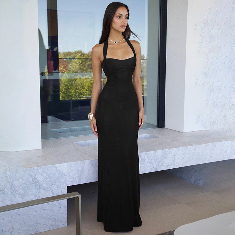 Isabelle Cutout Maxi Dress Details 6