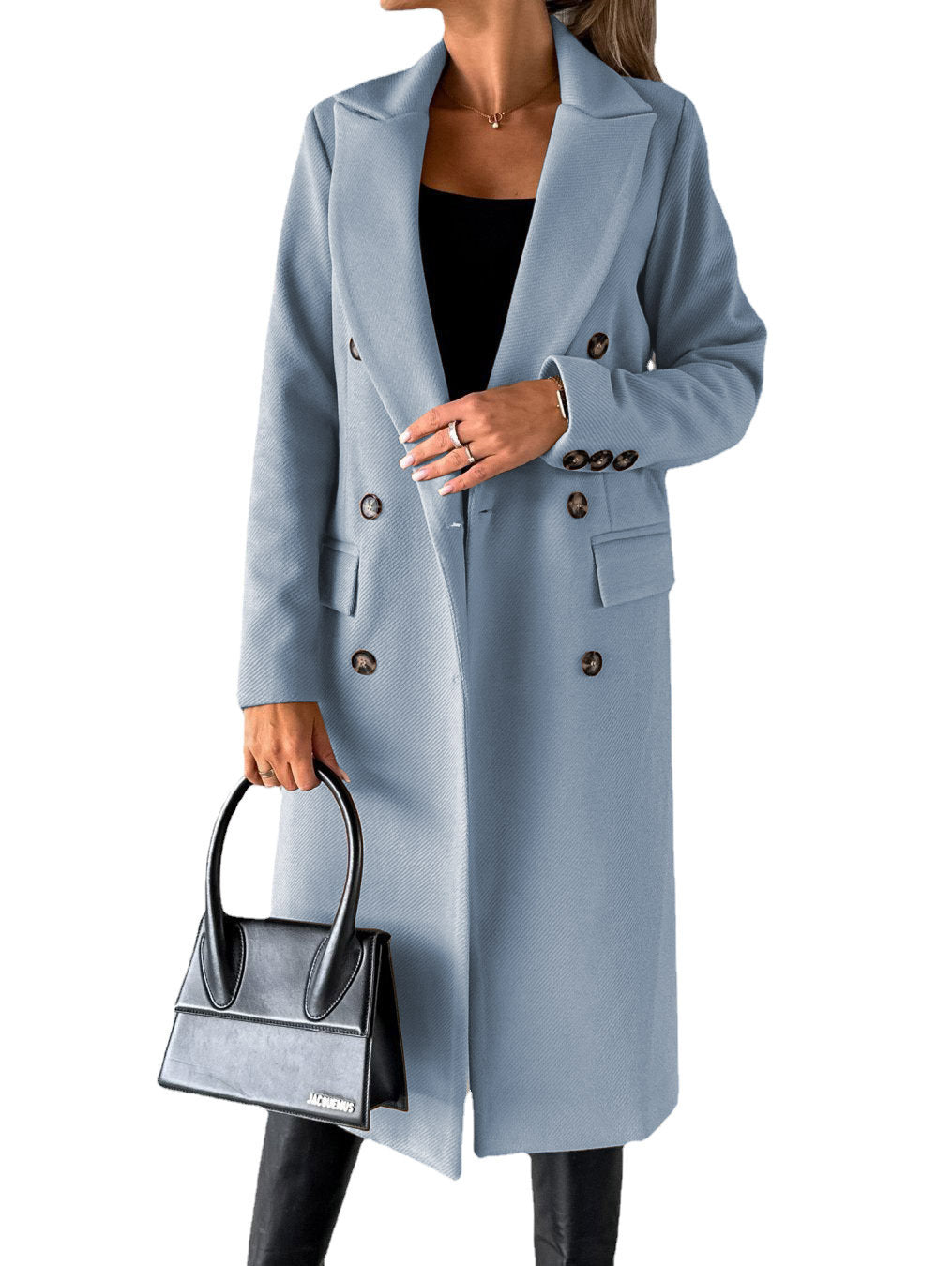 Rosalie Double-Breasted Coat Dress Multi 8