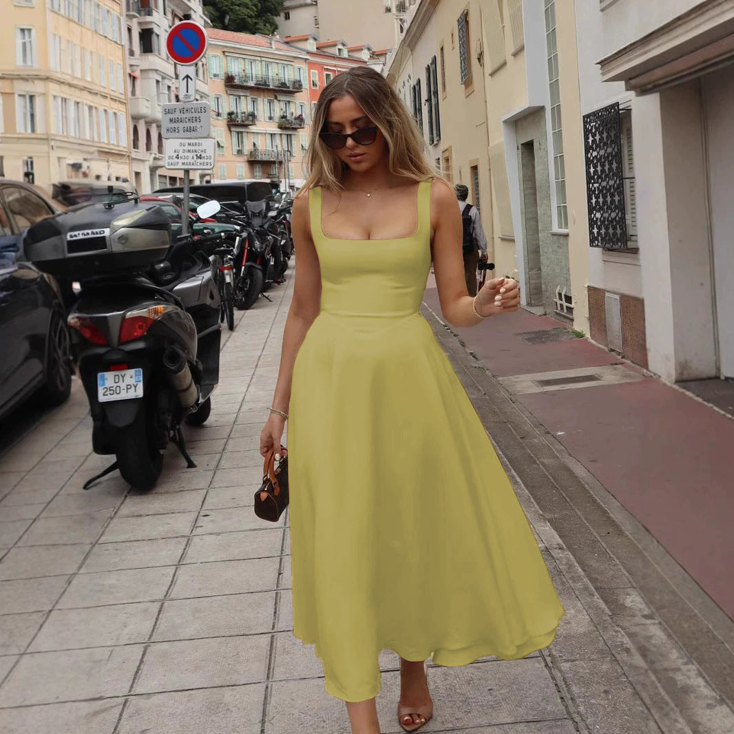 Isadora A-Line Maxi Dress Ausschnitt 2