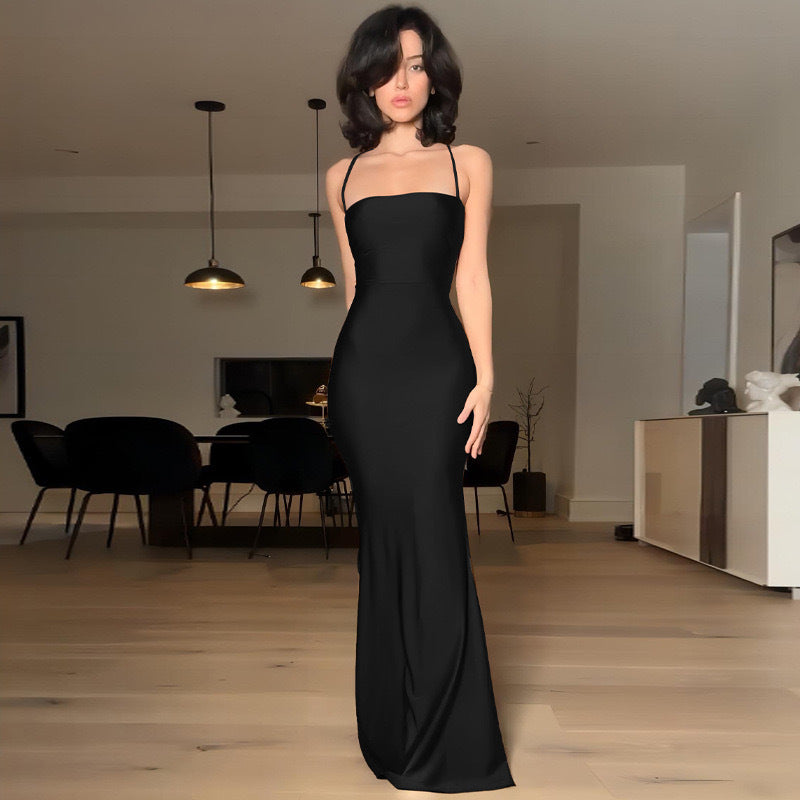 Estelle Satin Maxi Dress Multi 5