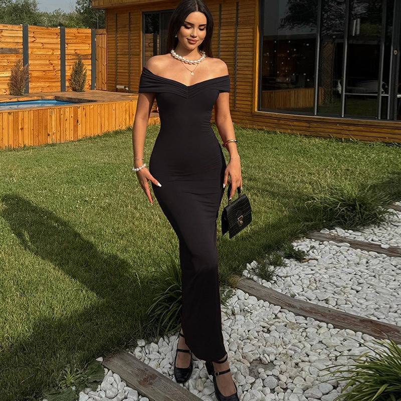 Valentina Off-Shoulder Maxi Dress Multi 4