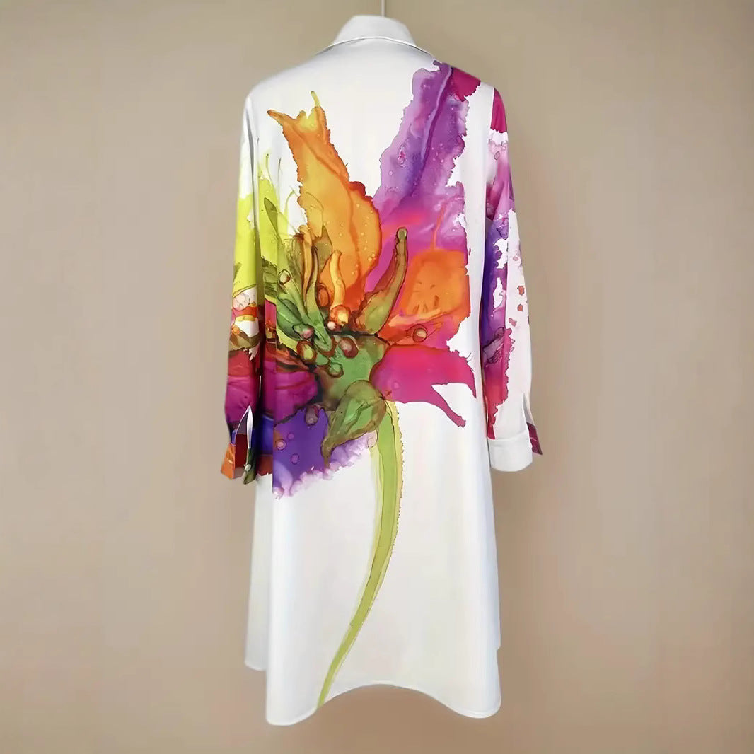 Margot Floral Shirt Dress Floral 4