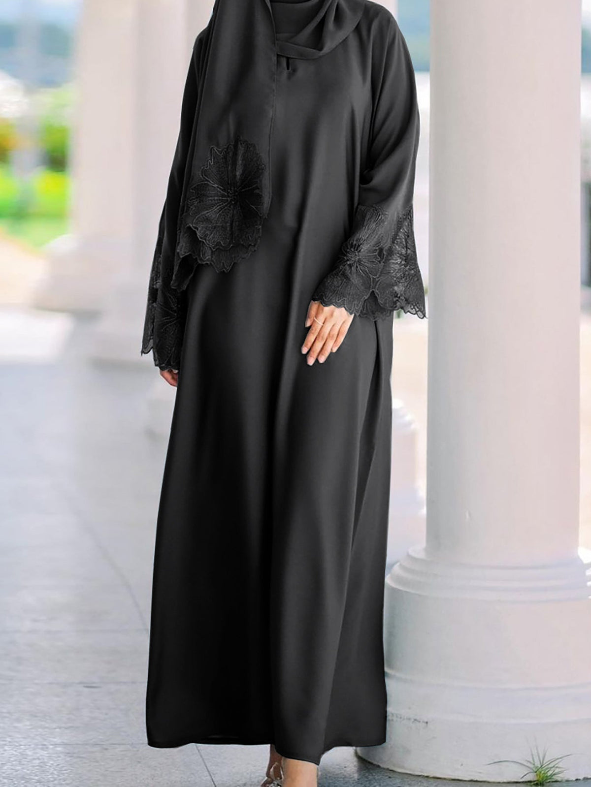 Rosalind Lace Maxi Dress Floral 6
