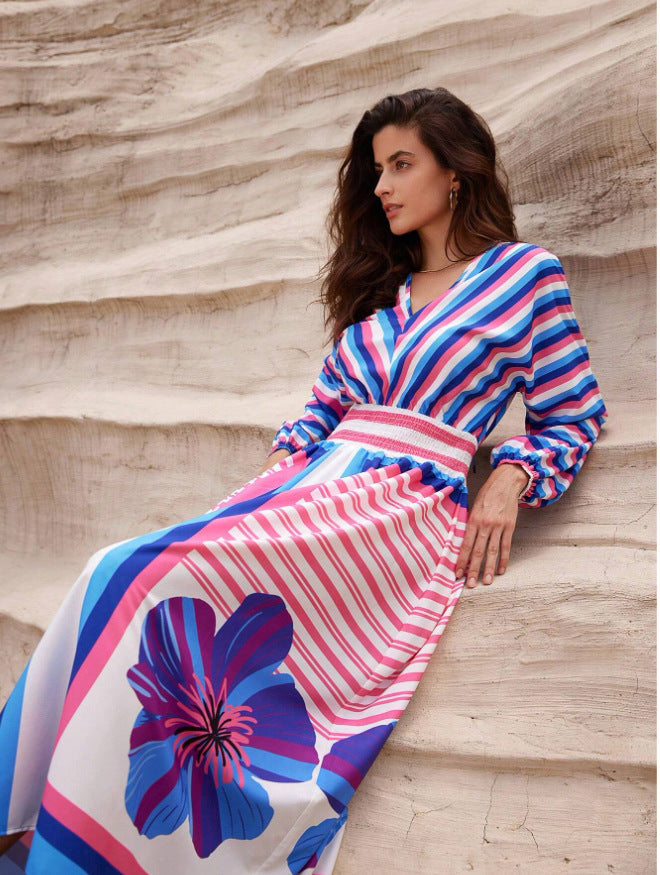 Valentina Floral Maxi Dress Floral 6