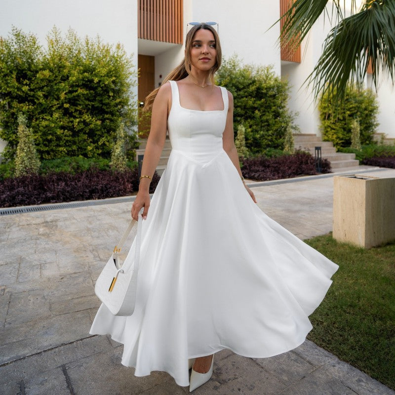 Isadora A-Line Maxi Dress Ausschnitt 3