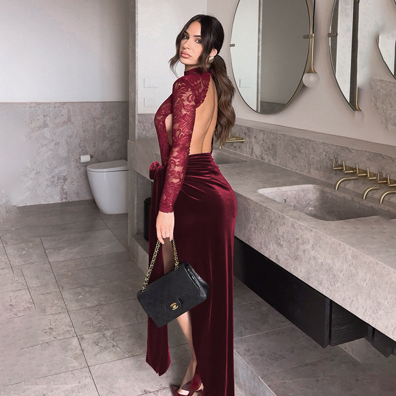 Isabelle Satin Maxi Dress Multi 14