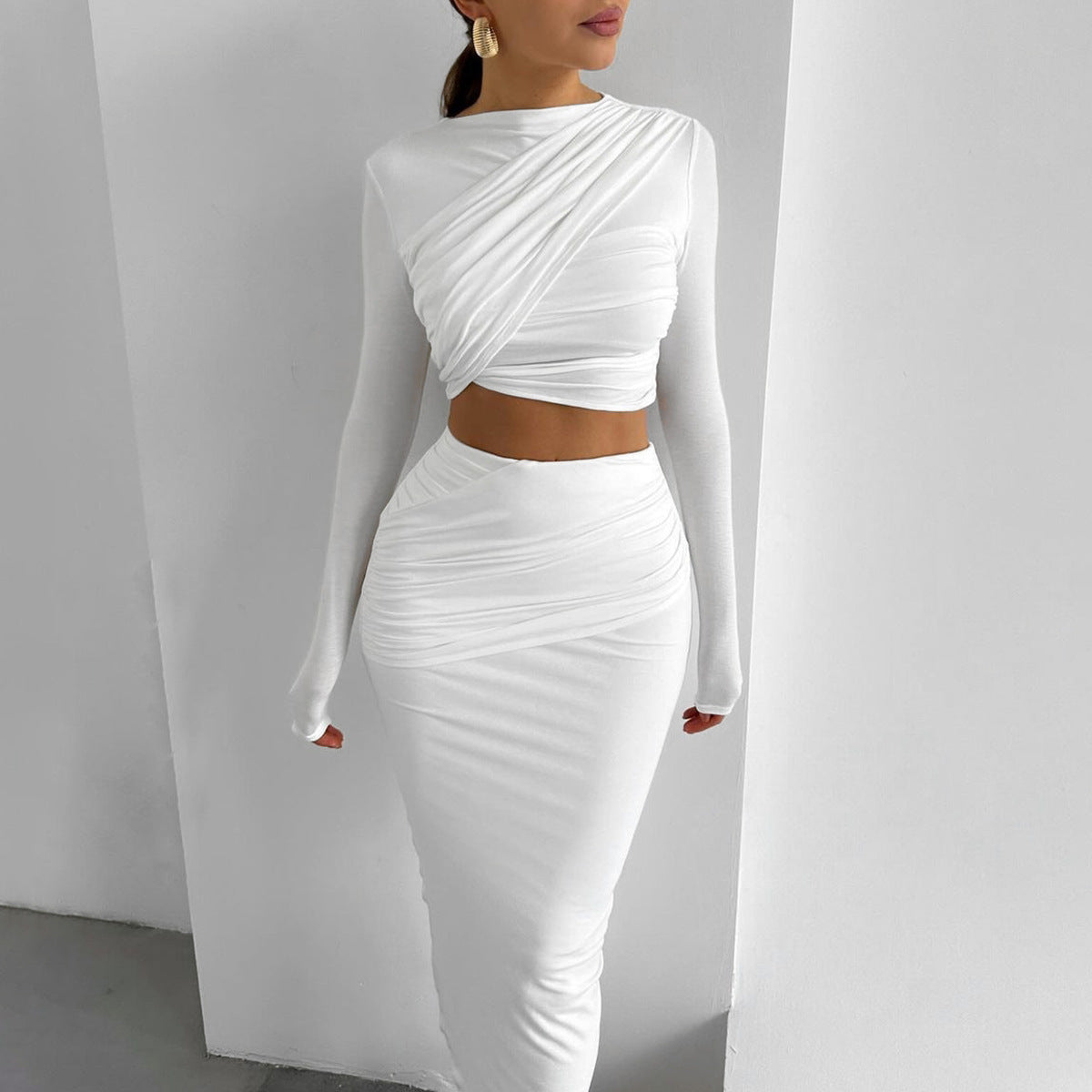 Isabelle Two-Piece Midi Set Multi 1