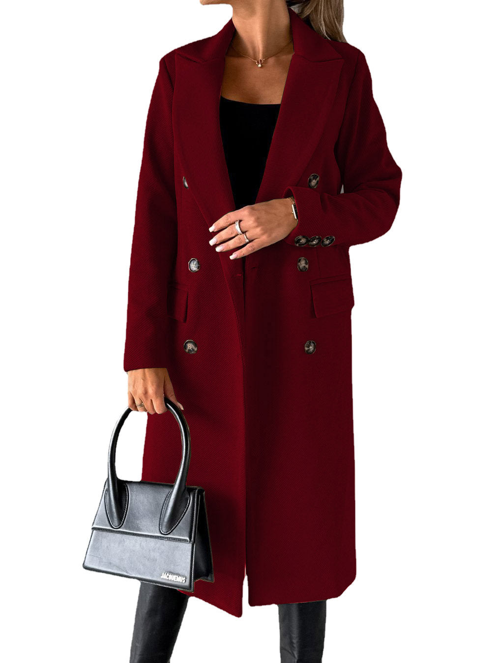 Rosalie Double-Breasted Coat Dress Multi 10