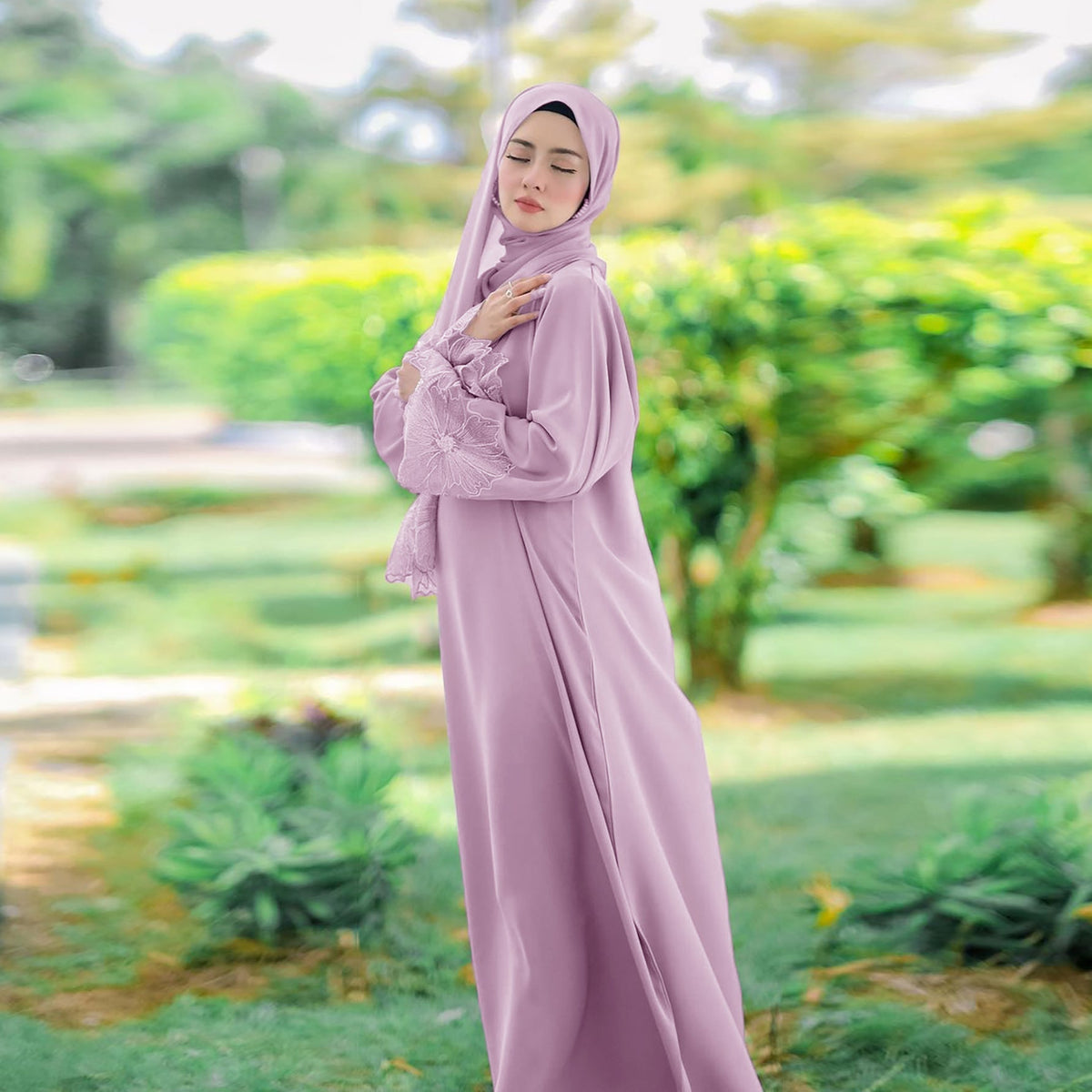 Rosalind Lace Maxi Dress Floral 8