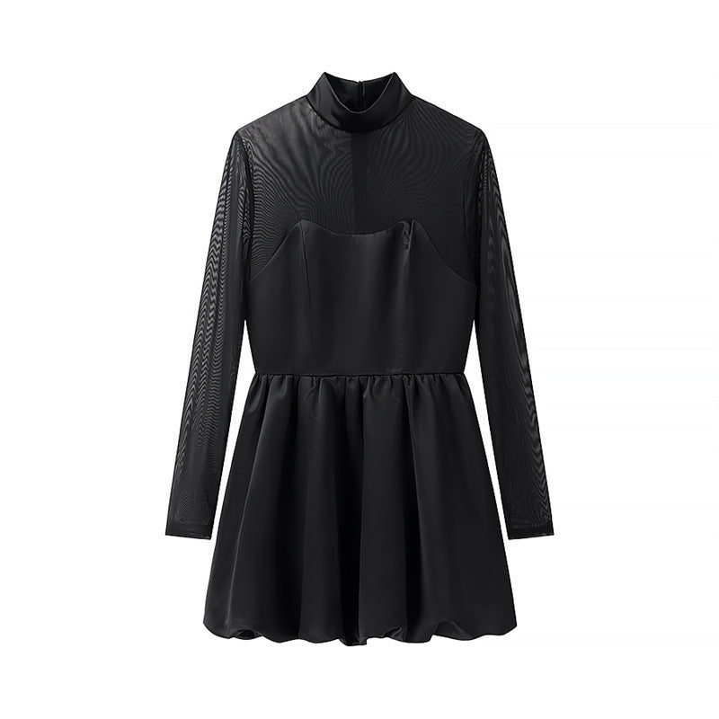 Valentina Sheer Mini Dress Multi 1