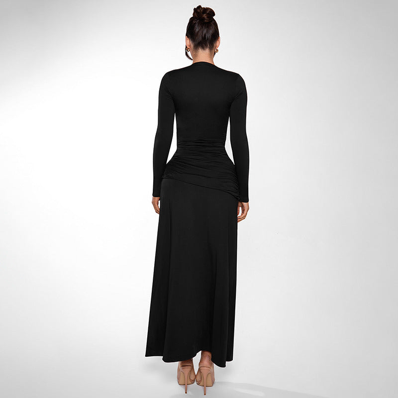 Valentina Deep V Maxi Dress Design 4
